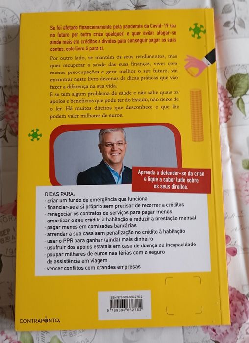 Livro Contas Poupança, Vença a crise com inteligência