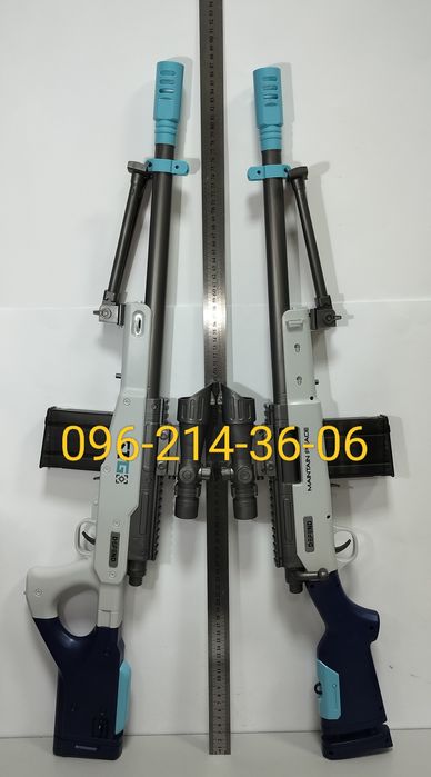 AWM и M24 Детская снайперская винтовка с гильзами оптический прицел