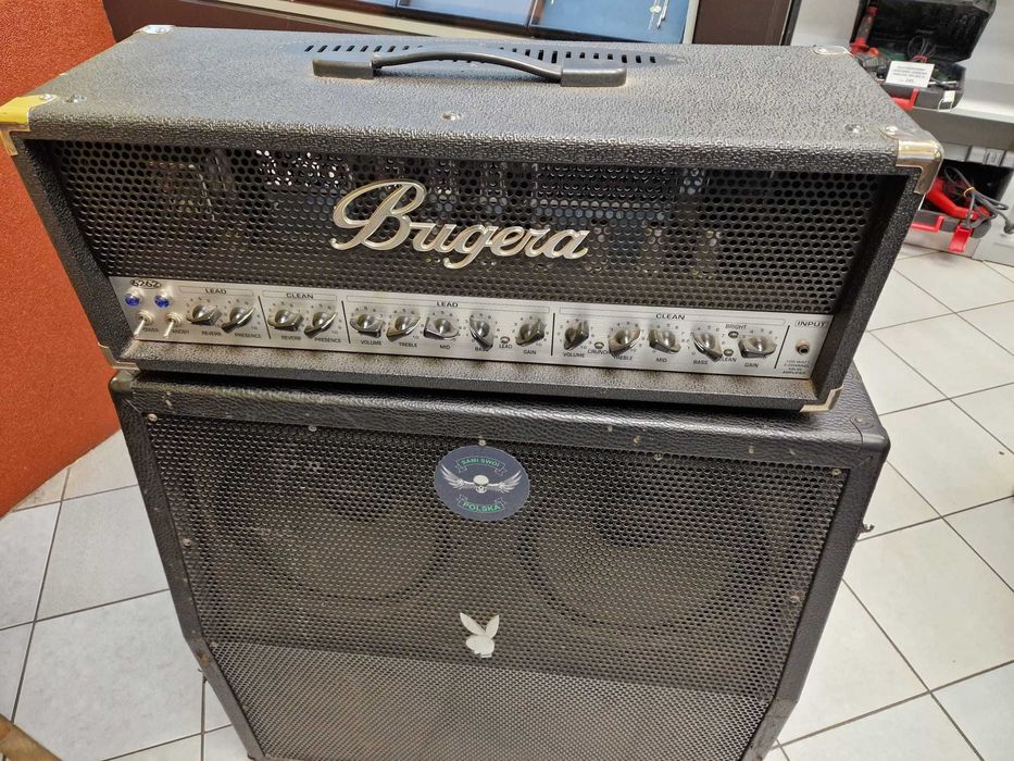 Wzmacniacz lampowy Bugera 6262 moc 120W + Głośnik B52 400W