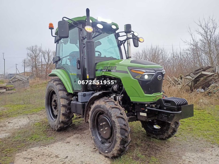 Мінітрактор Кентавр S 504CU Примусова гідравлика Рівна підлога Реверс
