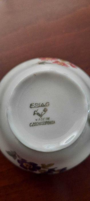 Filiżanki do espresso Epiag Czechoslovakia lata 30-te