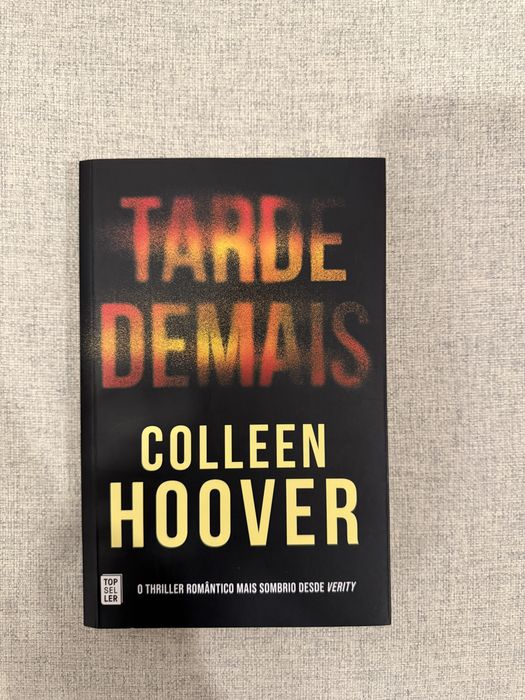 Livro “Tarde Demais”