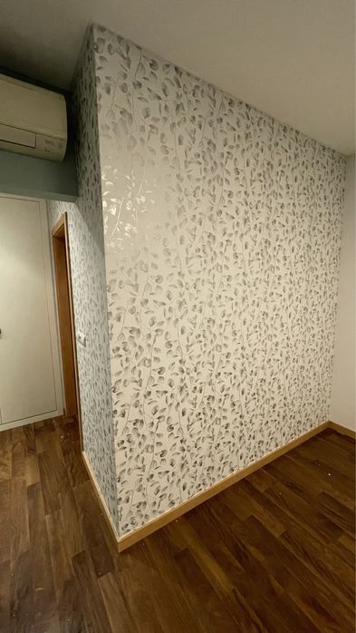 Aplicação de papel de parede/Vescom