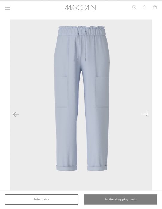 Стильні штани MarcCain S в гарному стані