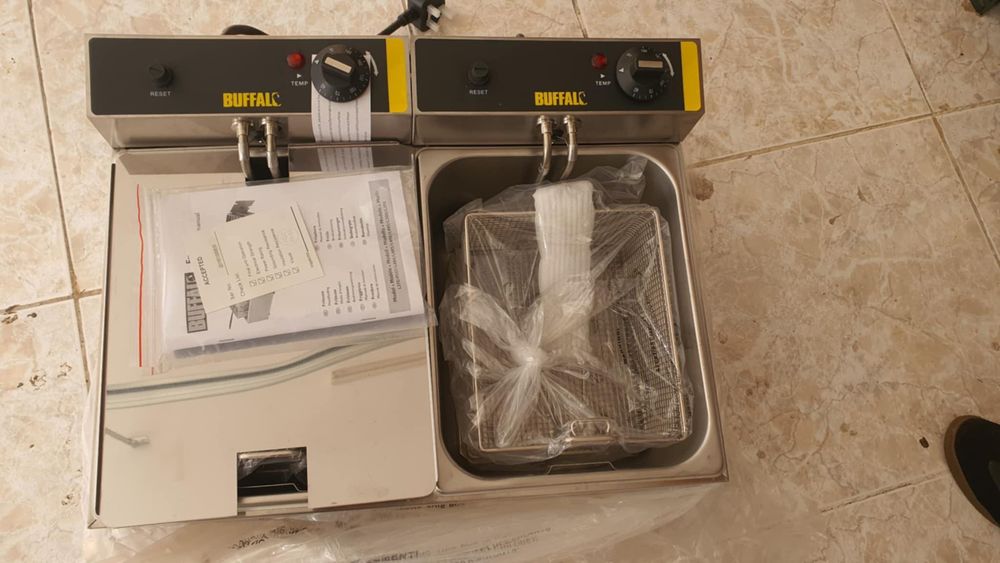 Fritadeira dupla industrial