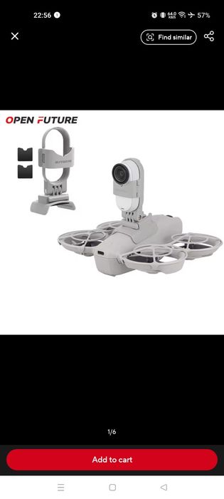 Suporte insta360 Go3  e go3s para drone DJI Neo