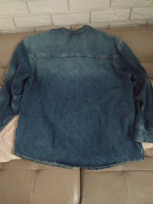 Koszula damska jeansowa kurtka koszulowa H&M oversize rozmiar L XL