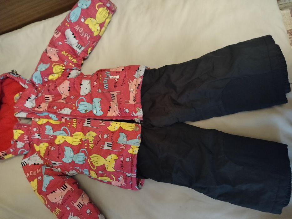 Зимовий  комплект Lassie,  80 см.  (куртка+комбінезон)