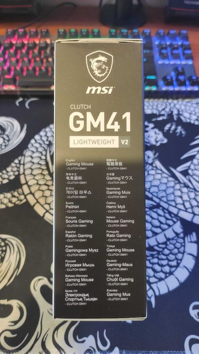 Ігрова мишка MSI Clutch GM41 Lightweight V2