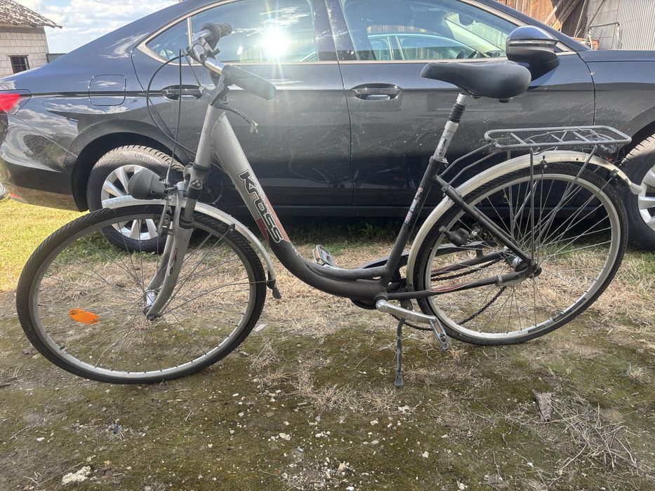 Rower  Kross szaro czarny