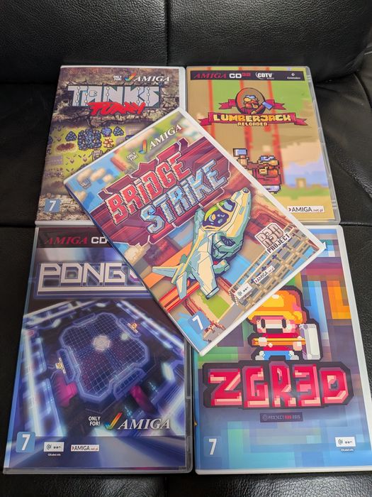 Amiga, retro gry - oryginalne.