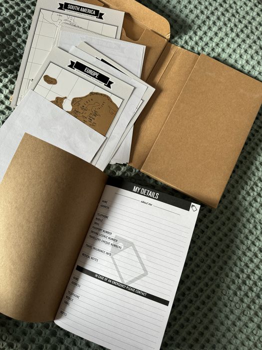 Блокноти для мандрівників Lonely Planet та Travelogue