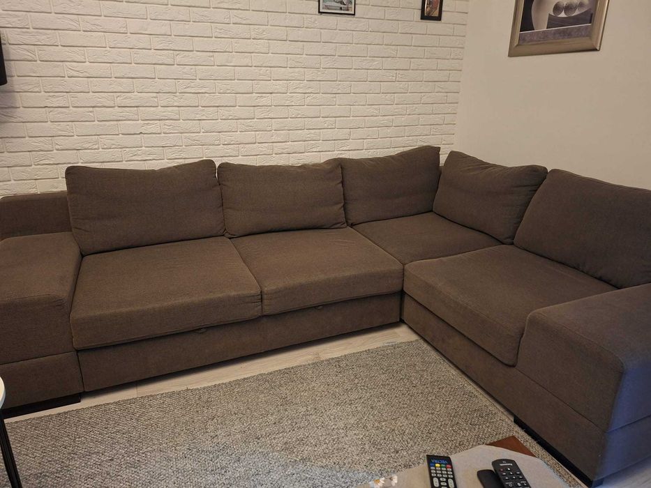 Narożnik z funkcją spania