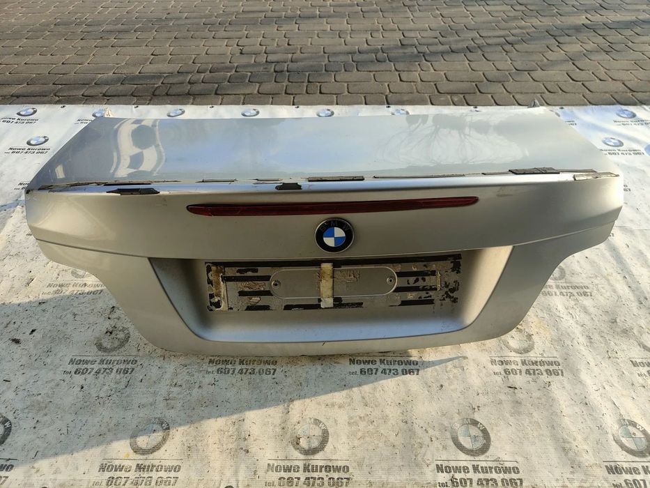BMW E82 Klapa bagażnika Titansilber