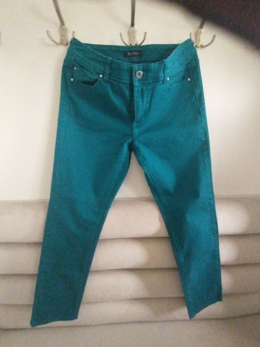 Spodnie damskie White Black M/38