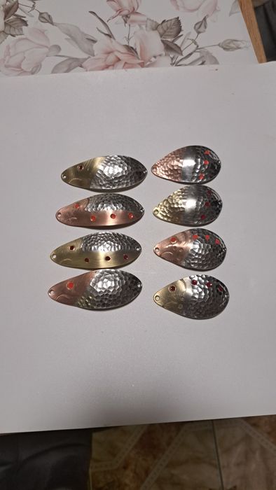 Przynety Blaszki Wahadłówki Trociowe