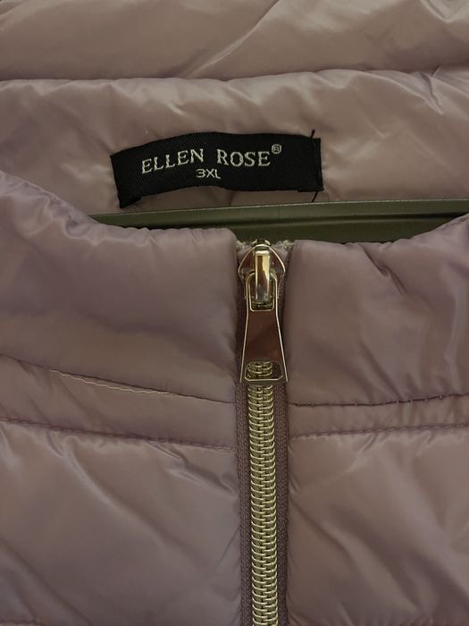 Жіноча весіння куртка з рукавом 3/4, дуже легка, світло бузкового коль