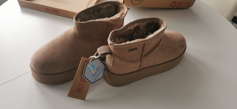 Damskie śniegowce Big Star rozmiar 40, nowe