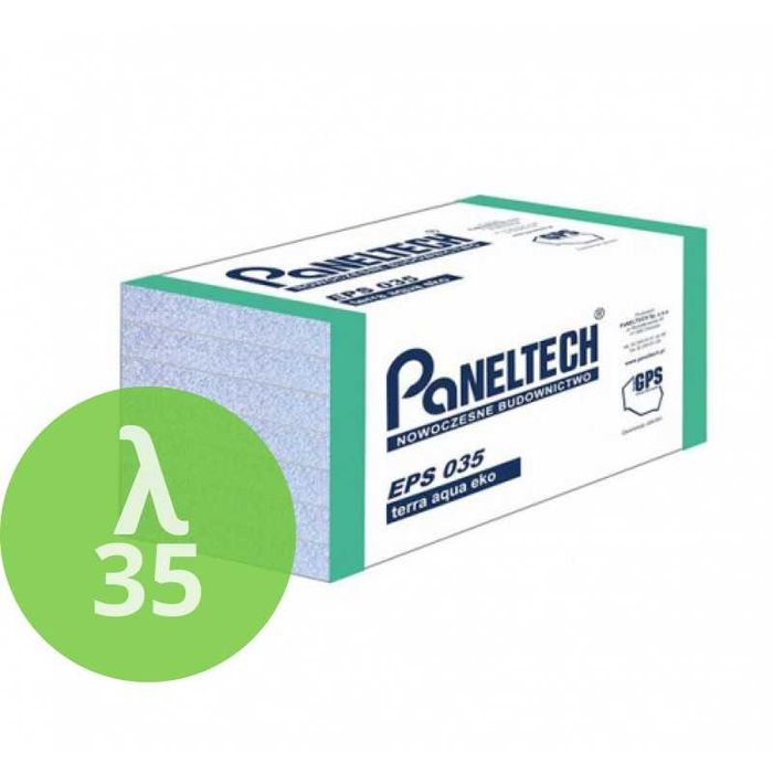 Styropian fundamentowy wodoodporny EPS 035 TERRA AQUA EKO