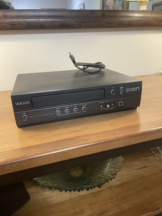 Conversor USB player Ion VCR 2 PC VHS video para computador.