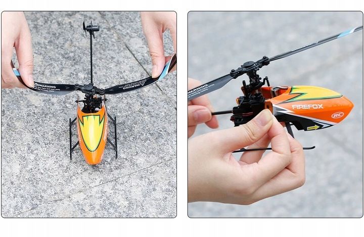 Helikopter Śmigłowiec C129 Autostart Rc Żyroskop