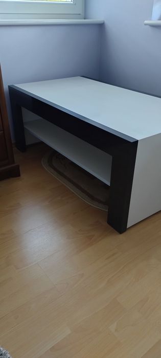 Ława biała na wysoki połysk