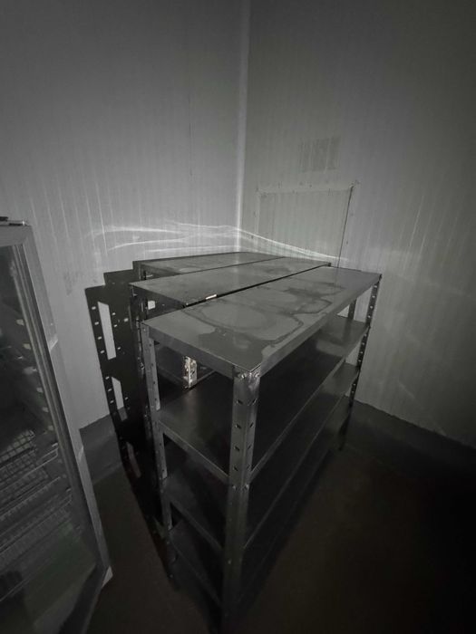 Estante em Inox 4 Prateleiras - 150x40x150 cm