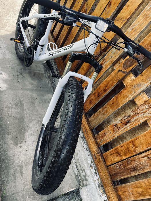 Горный велосипед Фэтбайк TopRider Jaguar Shimano  26x4.0.