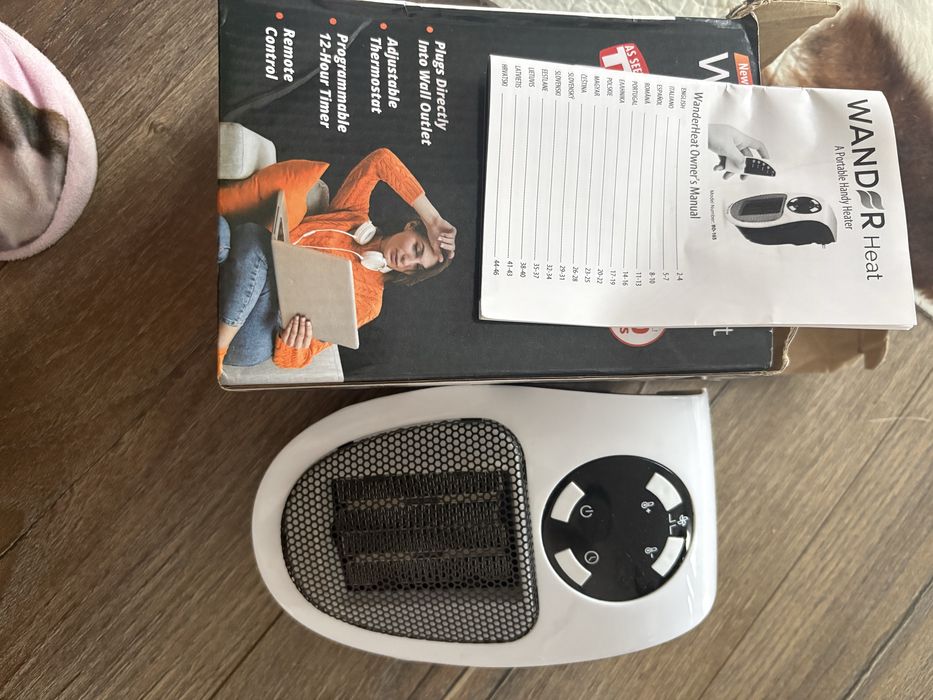 Przenosny mini grzejnik elektryczny Wander Heat
