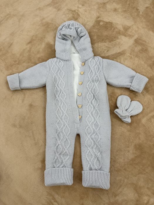 Демісезонний Комбінезон Elf-kids Teddy Bear Gray