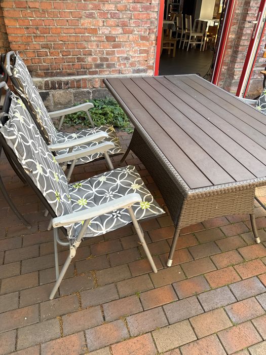 Zestaw ogrodowy Ratanowy Jysk 6 osobowy