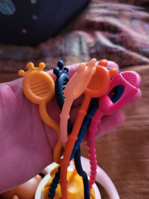 Розвиваюча іграшка, тріщалка, гризунець