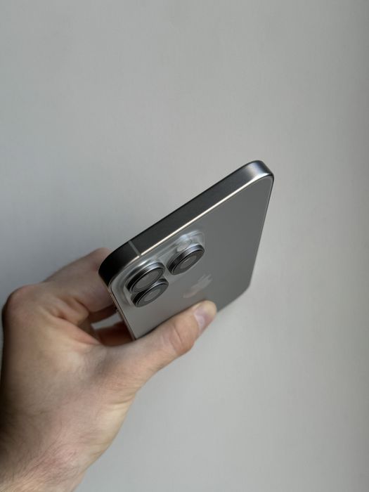 iPhone 15 Pro Max 256 Gb Natural Titanium Neverlock АКБ 88% Физ Сим