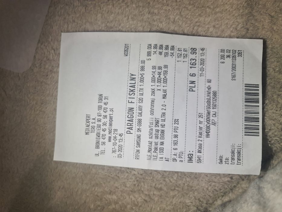 Samsung s20 ultra 5G