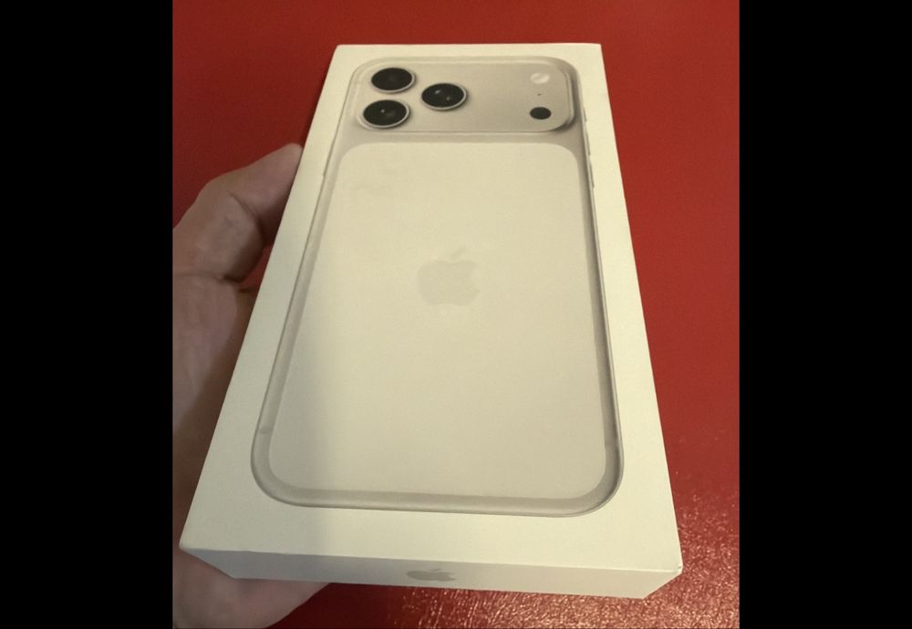 Iphone 17 Pro Silver 256Gb Novo