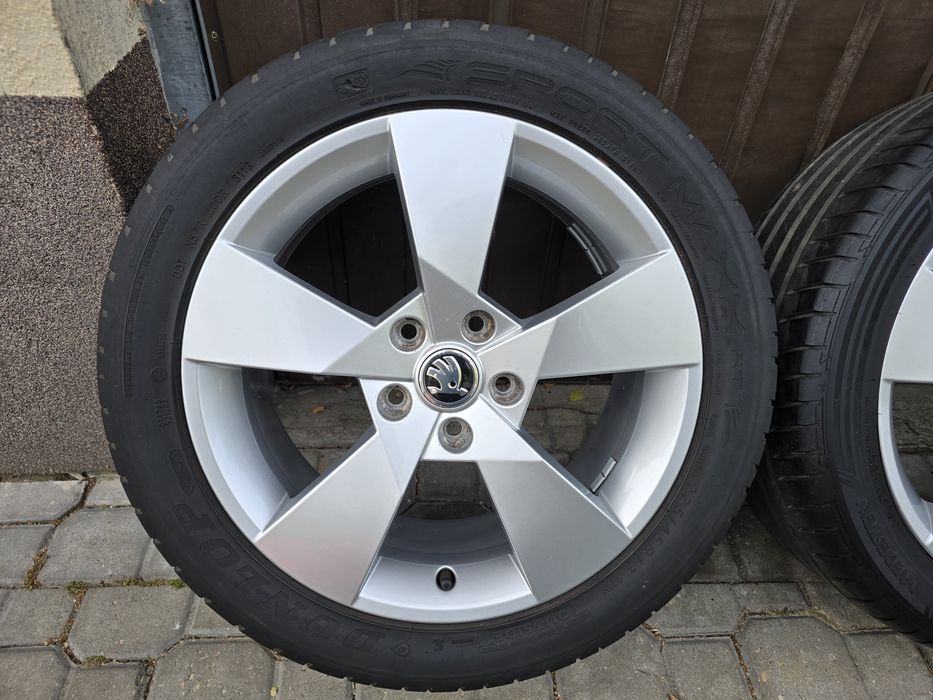 Felgi z oponami 225/45R17 Skoda Octavia 5x112 Yeti Superb Golf A3 A4