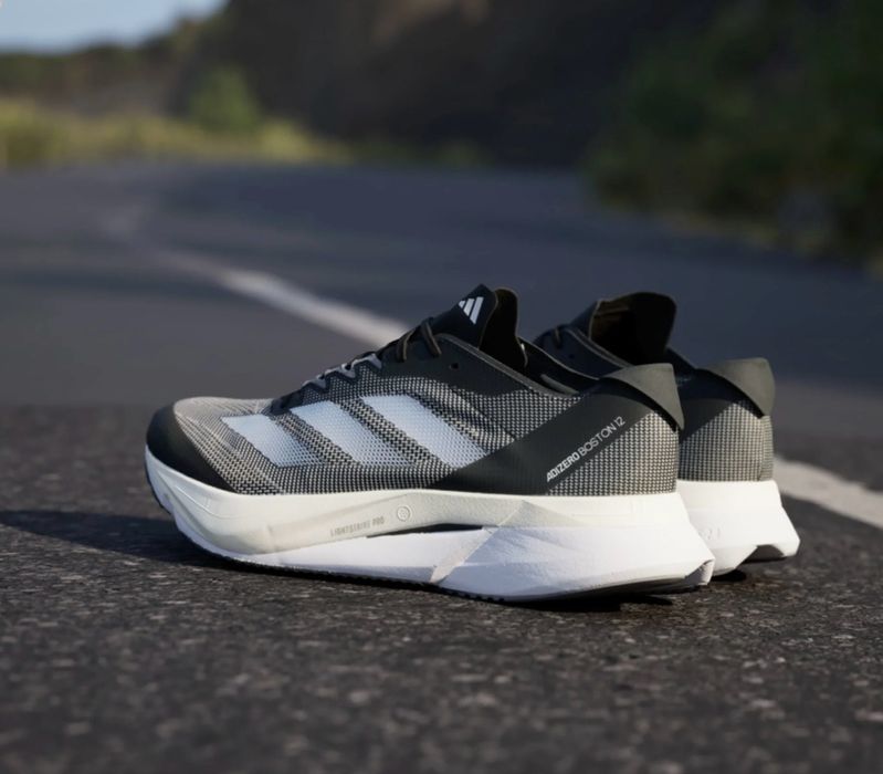Оригінал 100%  Adidas Adizero Boston 12 M Grey ID4234