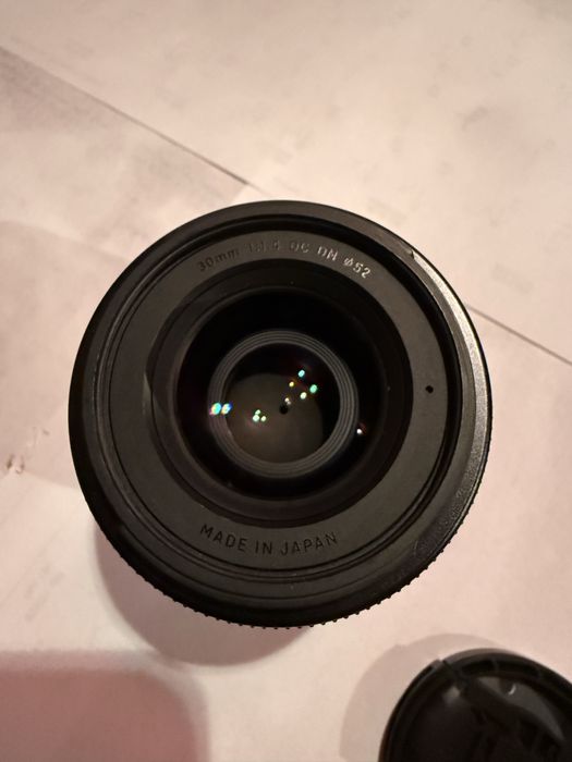 Sigma 30 mm 1.4 e-mount, como nova