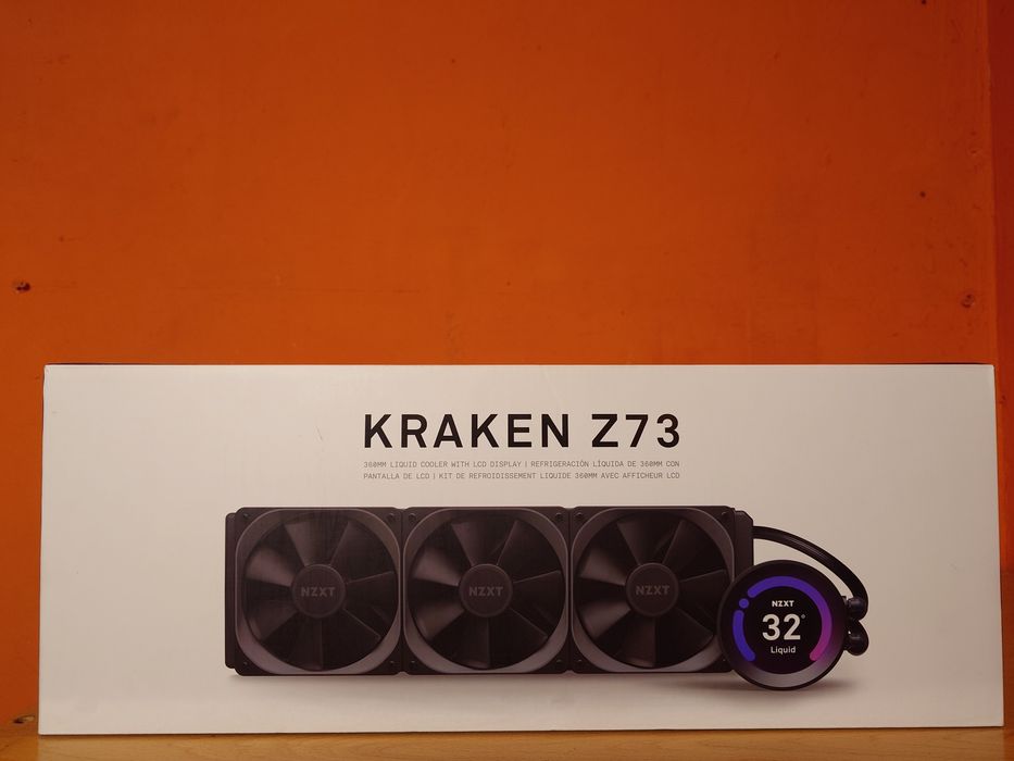 Високоефективна топова система рідинного охолодження NZXT Z73 360мм