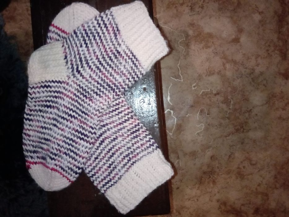 Домашние тапочки ручной работы