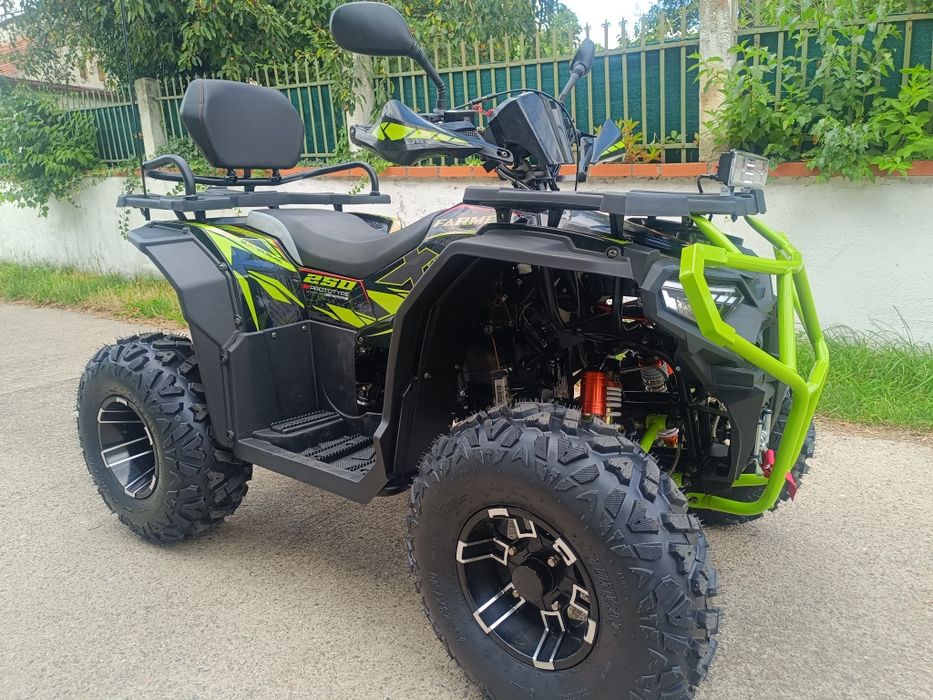 DUŻY QUAD XTR FARMER 250 NOWY MODEL Wyciągarka Możliwy montaż PŁUGU