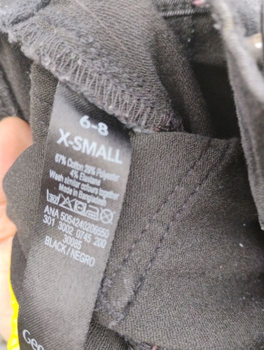 Spodnie damskie skiny xs