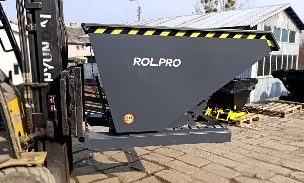 Koleba / Kontener samowyładowczy / Pojemnik metalowy 1100l - NOWOŚĆ!!!