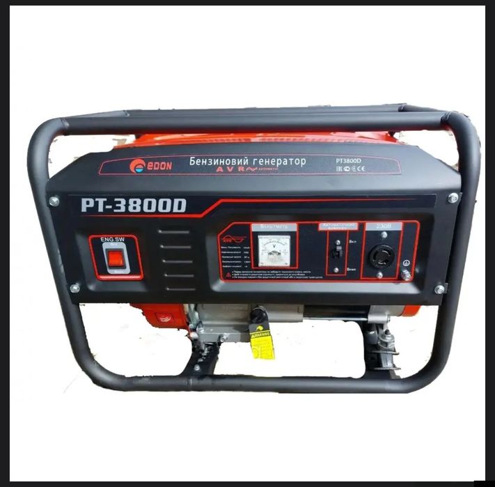 Бензиновий генератор EDON.  PT-3800D