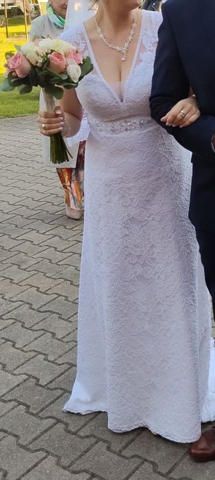 Suknia ślubna  koronkowa