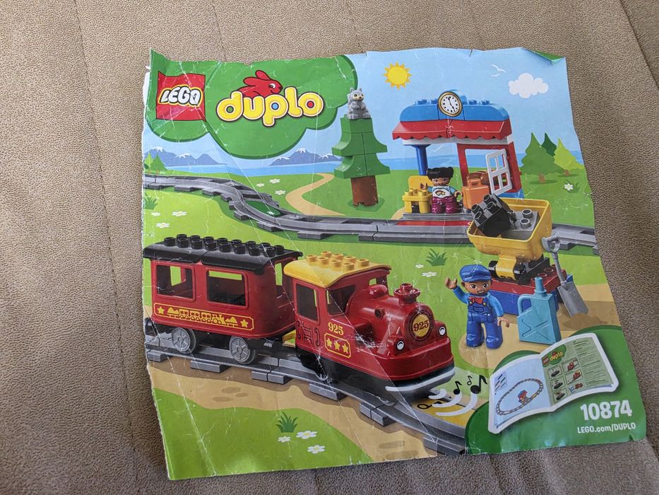 Lego duplo pociąg