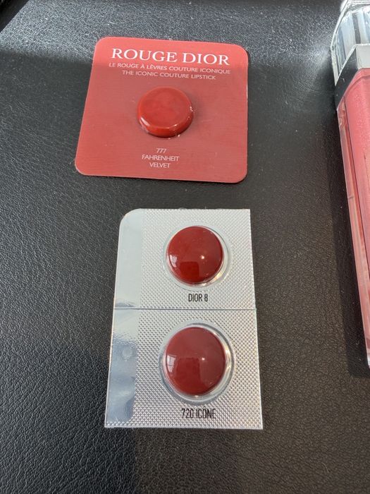 Zestaw markowych kosmetyków do ust Dior YSL MAC Rhode Chanel estee lauder benefit