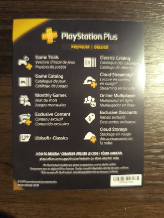 Ps+ premium dostęp na 14dni