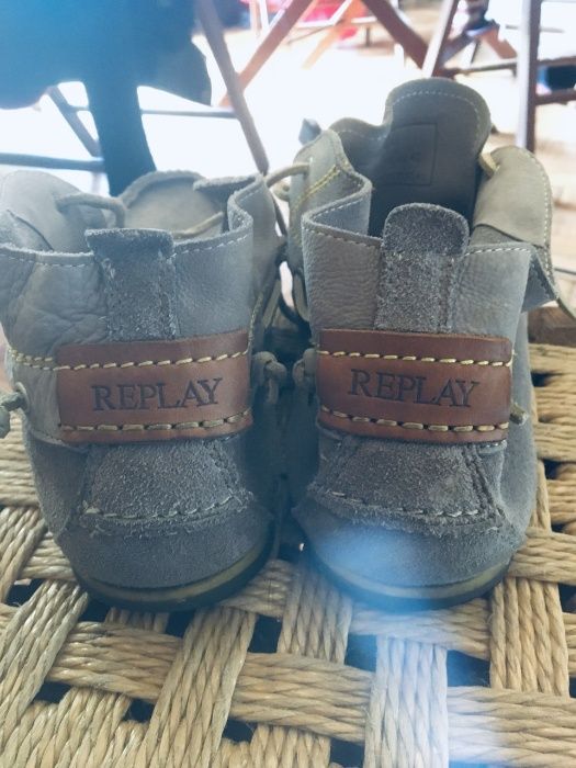 Sapatos Replay - 100% pele muito confortáveis