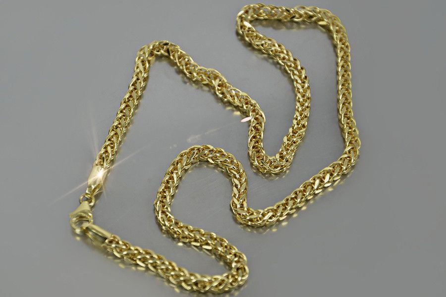 Złoty łańcuszek włoski żółte złoto Lisi ogon 11,3g WYJĄTKOWY! cc036y K